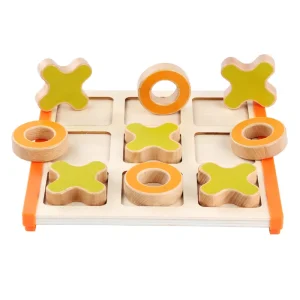 Joc Educativ Montessori Lemn X si O