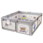 Tarc de Joacă Ursuletul Astronaut 180x120 cm cu Covoras si Bile