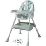 Scaun de Masa Multifunctional Evolutiv 3in1 pentru Bebe