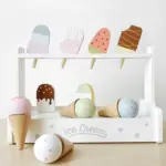 Jucarie Stand de Inghetata din Lemn pentru Copii Caratoys