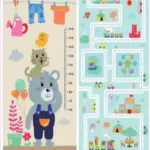 Tarc Joacă XXL 200x180 cu 60 Bile si Covor Termoizolant