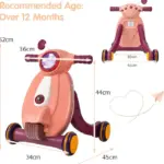 Antepremergator Roz cu Sunete si Lumini