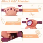 Antepremergator Roz cu Sunete si Lumini