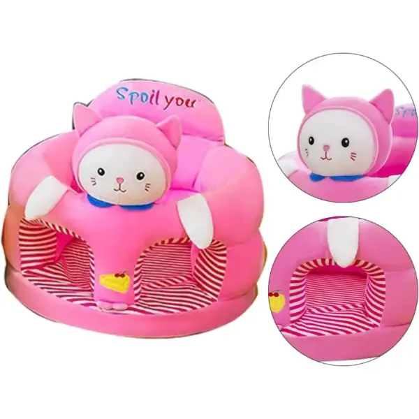 Fotoliu Plus Pisicuta Roz pentru Bebelusi 6 luni+