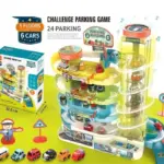 Parcare 4 Etaje cu Piste Lift 6 Masinute si Garaj