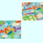 Joc de Societate 2 in 1 din Lemn Kabi 3 ani+