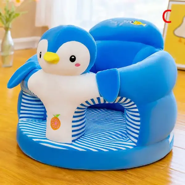 Fotoliu Plus Moale Pinguin pentru Bebelusi 6 luni+