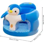 Fotoliu Plus Moale Pinguin pentru Bebelusi 6 luni+