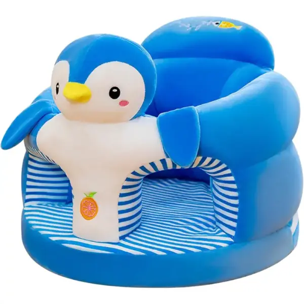 Fotoliu Plus Moale Pinguin pentru Bebelusi 6 luni+ Fotoliu Plus Moale Pinguin pentru Bebelusi 6 luni+
