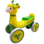 Bicicletă de Echilibru Orange cu Muzică și Baloane