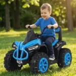 Masinuta Albastra ATV cu Telecomanda Lumini Muzica