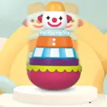 Jucarie Interactiva de Stivuire Clovn pentru Bebelusi