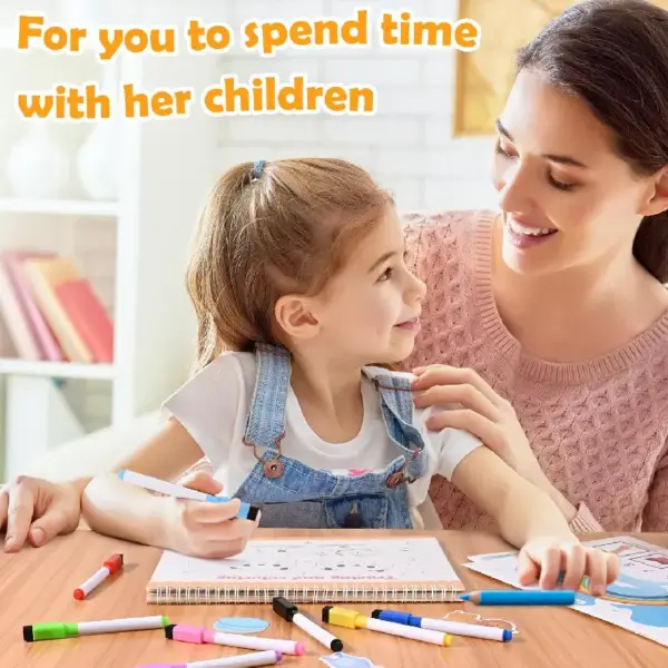 Quiet Book Carte Educativa cu Stickere Reutilizabile 3 ani+