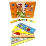 Joc Educativ Montessori de Invatat Alfabetul cu Carduri