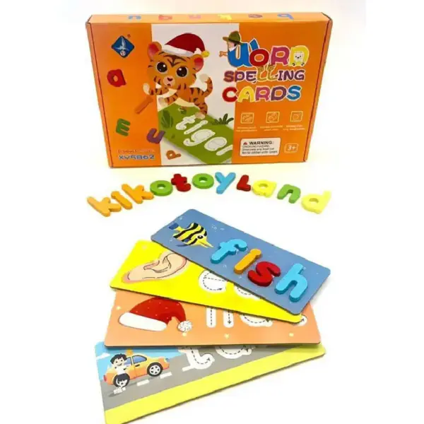 Joc Educativ Montessori de Invatat Alfabetul cu Carduri