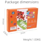 Joc Educativ Montessori de Invatat Alfabetul cu Carduri