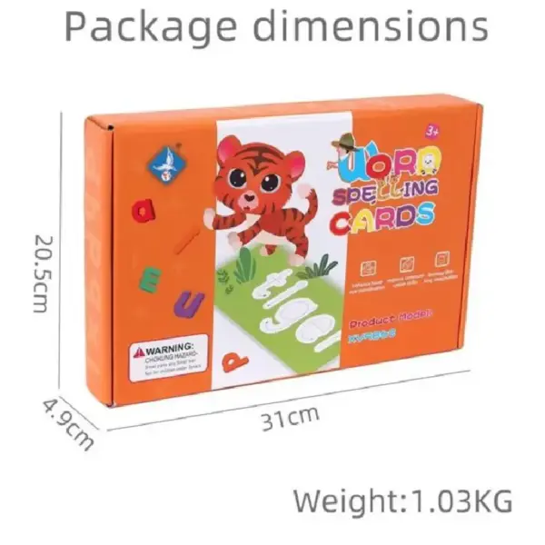 Joc Educativ Montessori de Invatat Alfabetul cu Carduri