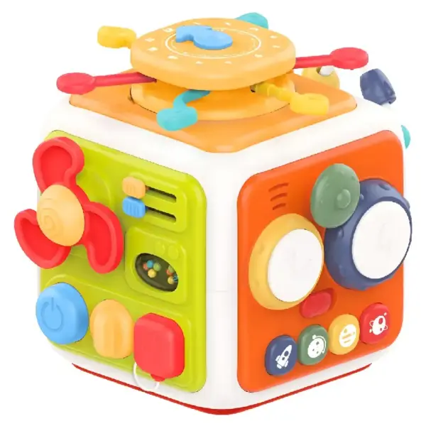 Busy Cub Interactiv cu Activitati pentru Bebelusi Busy Cub Interactiv cu Activitati pentru Bebelusi