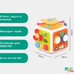 Busy Cub Interactiv cu Activitati pentru Bebelusi