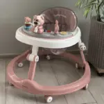 Premergător Bebe Baby Walker cu Jucării Interactive și Reglaj pe Înălțime Premergător Bebe Baby Walker cu Jucării Interactive și Reglaj pe Înălțime
