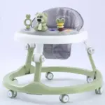 Premergător Bebe Baby Walker Verde Reglabil cu Jucării Interactive