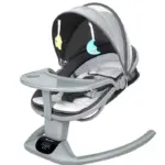Leagăn Electric Balansoar Inteligent cu Telecomanda pentru Bebe