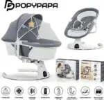 Leagăn Electric Balansoar Inteligent cu Telecomanda pentru Bebe