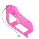 Sanie Marmat Roz Usoara din Plastic pentru Copii