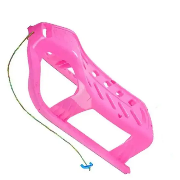 Sanie Marmat Roz Usoara din Plastic pentru Copii
