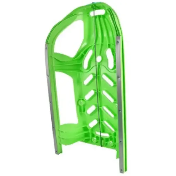 Sanie Marmat Verde Usoara din Plastic pentru Copii