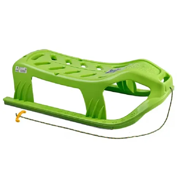 Sanie Marmat Verde Usoara din Plastic pentru Copii