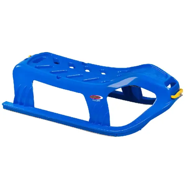 Sanie Marmat Bleu Usoara din Plastic pentru Copii