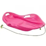 Sanie Plastic Rezistent Tip Scoica Roz cu Manere pentru Copii