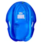 Sanie Plastic Rezistent Tip Scoica Albastra cu Manere pentru Copii