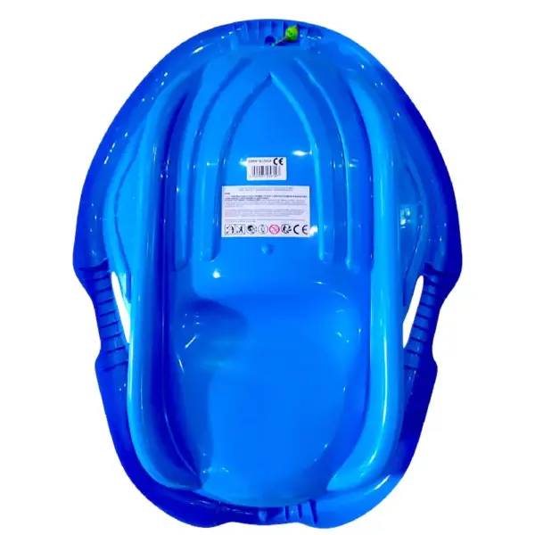 Sanie Plastic Rezistent Tip Scoica Albastra cu Manere pentru Copii