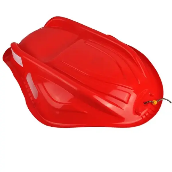 Sanie Plastic Rezistent Tip Scoica Rosie cu Manere pentru Copii
