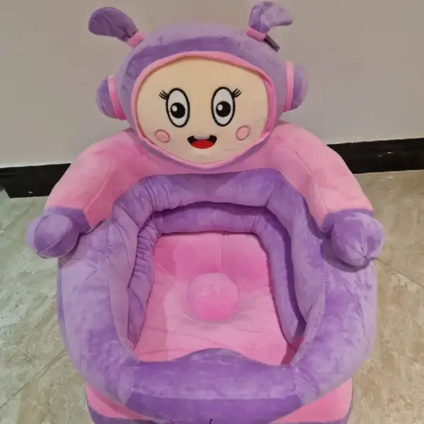 Fotoliu din Plus Moale Robotel Mov Caratoys pentru Bebe