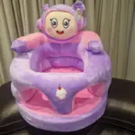 Fotoliu din Plus Moale Robotel Mov Caratoys pentru Bebe
