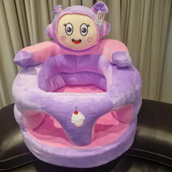 Fotoliu din Plus Moale Robotel Mov Caratoys pentru Bebe
