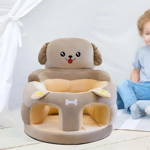 Fotoliu din Plus Premium pentru Bebelusi Model Catelus