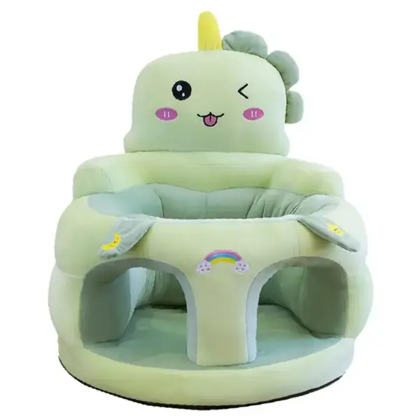 Fotoliu din Plus Premium pentru Bebelusi Model Dino Fotoliu din Plus Premium pentru Bebelusi Model Dino