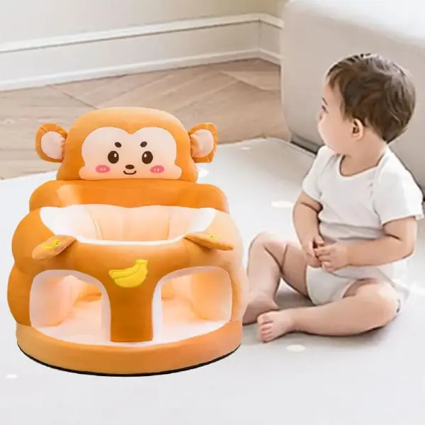 Fotoliu din Plus Premium pentru Bebelusi Model Maimutica