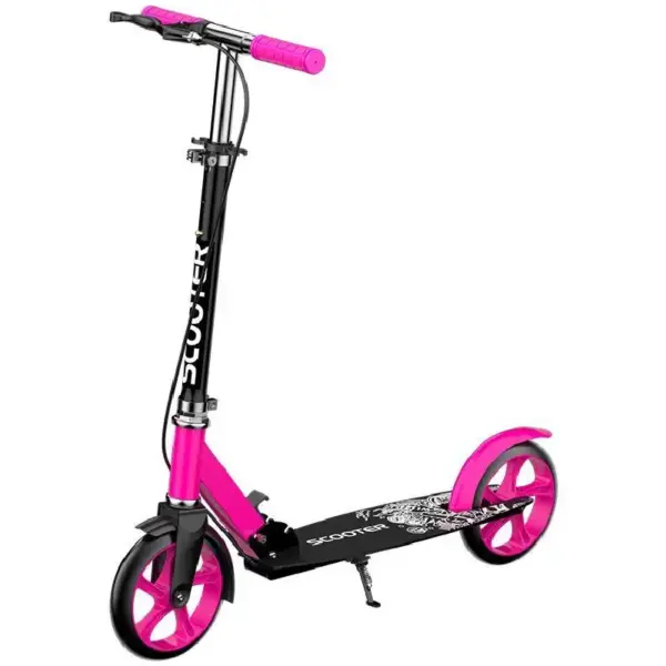 Trotinetă Pliabila Scooter cu Frane si Cric pentru Copii si Adulti