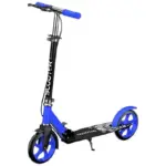Trotinetă Pliabila Scooter Bleu cu Frane si Cric pentru Copii si Adulti