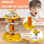 Parcare Auto cu Rampa Spirala și Masini Constructii Parcare Auto cu Rampa Spirala și Masini Constructii