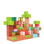 Jucarie STEM Set 117 Cuburi Magnetice Tip Minecraft Jucarie STEM Set 117 Cuburi Magnetice Tip Minecraft