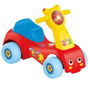Masinuta Ride-On Premium cu Lumini si Volan pentru Copii