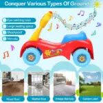 Masinuta Ride-On Premium cu Lumini si Volan pentru Copii