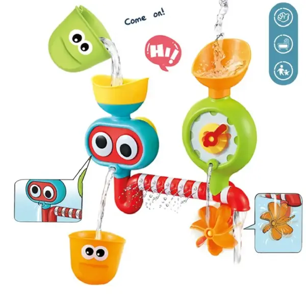 Circuit Magic cu Apa Jucarie Interactiva pentru Baie
