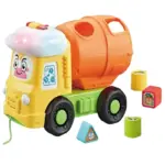 Camion Interactiv cu Forme și Lumini Jucarie de Tras 18 Luni+